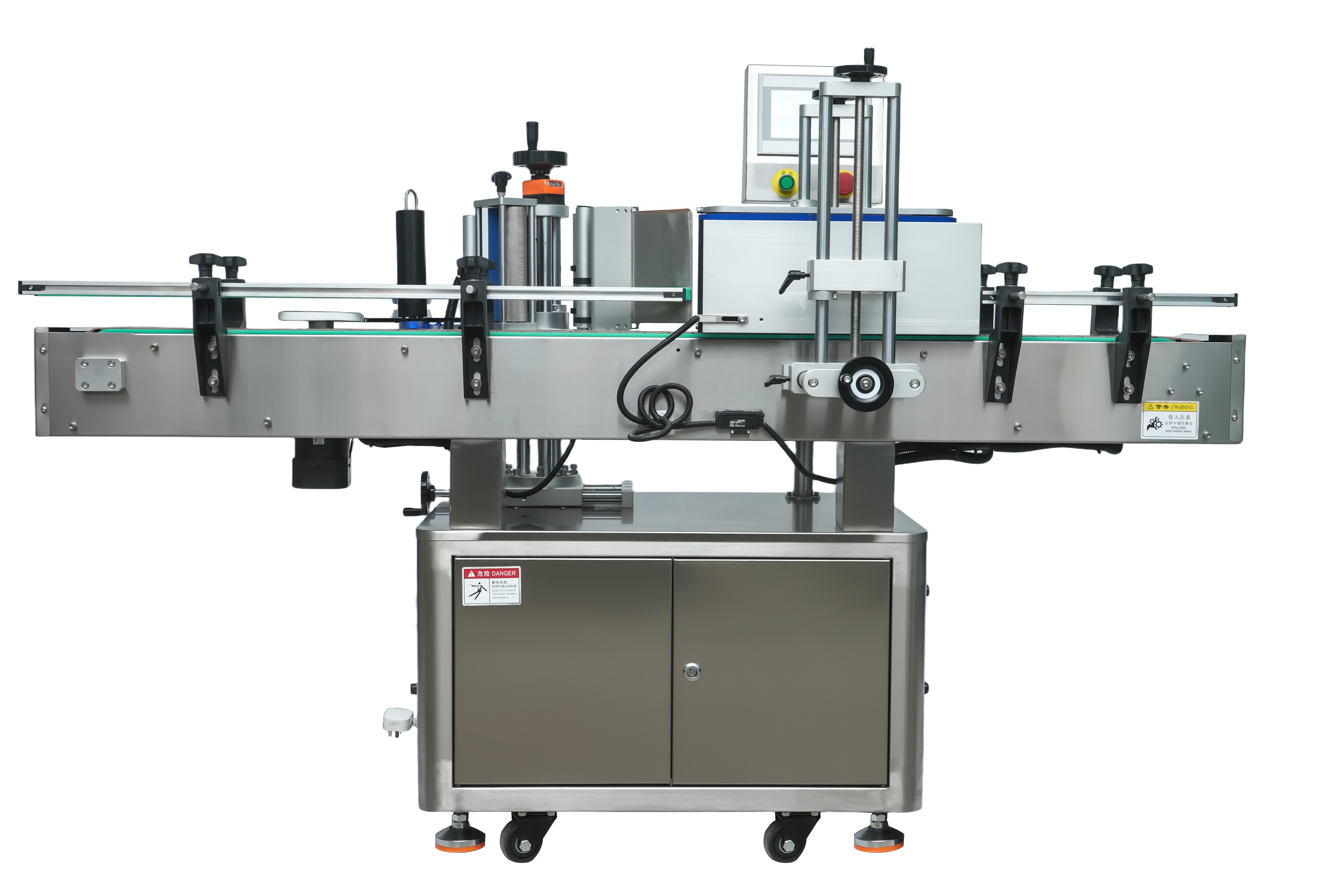 全自动搓滚贴标机