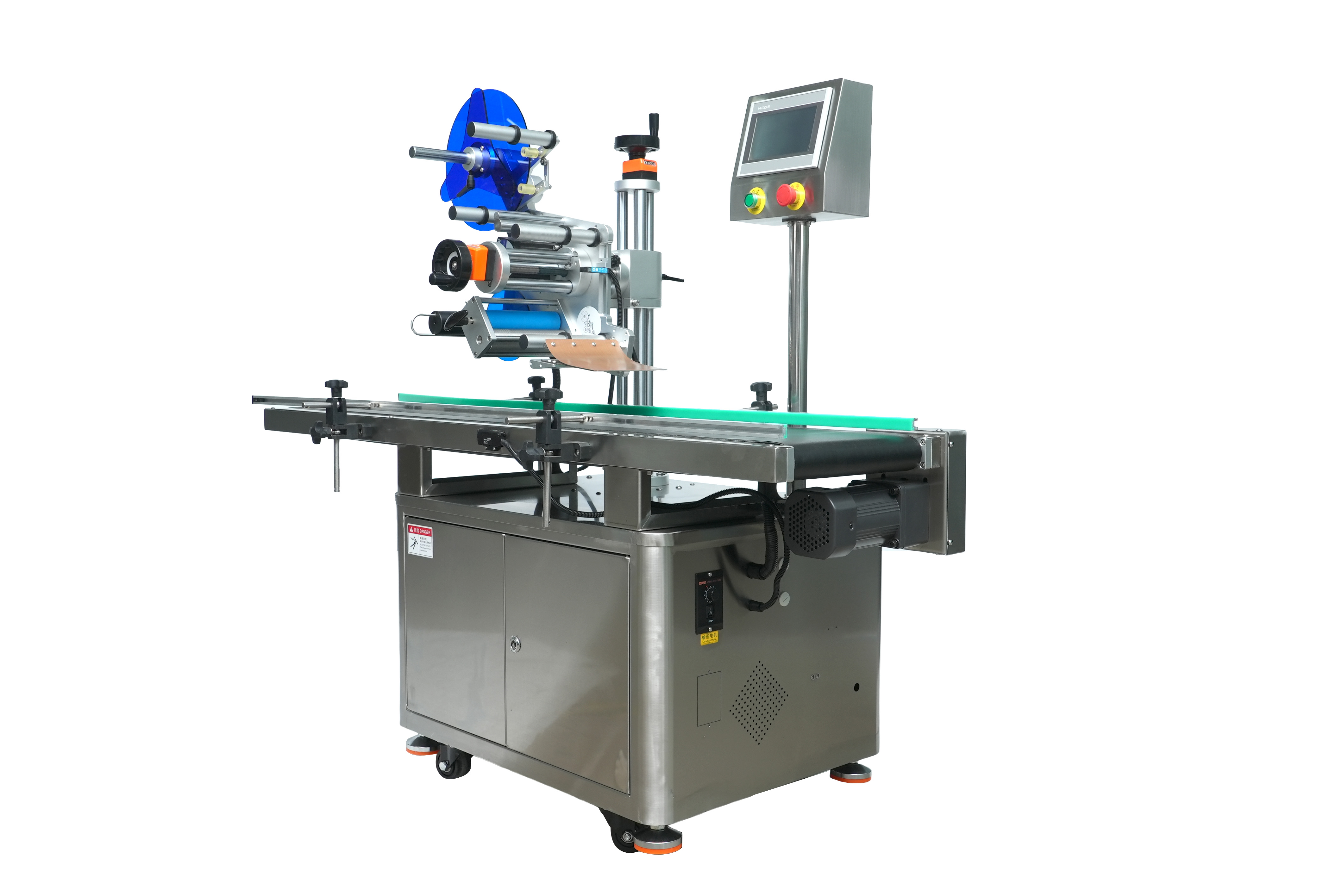 德仕达-全自动上平面贴标机